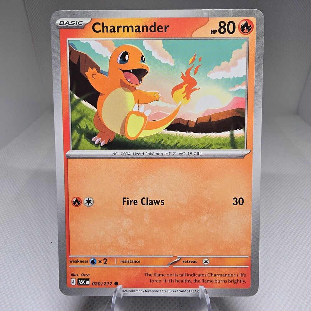 Pokemon Charmander #20 ascended heroes